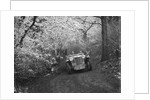 1936 MG TA of the Cream Cracker Team taking part in a motoring trial, late 1930s by Bill Brunell