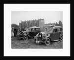 Standard Nine and Standard Twelve at the Standard Car Owners Club Gymkhana, 8 May 1938 by Bill Brunell