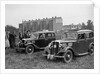 Standard Nine and Standard Twelve at the Standard Car Owners Club Gymkhana, 8 May 1938 by Bill Brunell