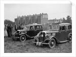 Standard Nine and Standard Twelve at the Standard Car Owners Club Gymkhana, 8 May 1938 by Bill Brunell