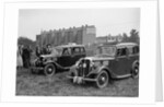 Standard Nine and Standard Twelve at the Standard Car Owners Club Gymkhana, 8 May 1938 by Bill Brunell