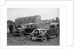 Standard Nine and Standard Twelve at the Standard Car Owners Club Gymkhana, 8 May 1938 by Bill Brunell
