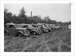 Standard Nine 1936 1052 cc. Reg. No.  BRU64. Entry No: 28 . Left of centre: Standard Flying Twelve 1 by Bill Brunell