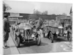 Cars at the North West London Motor Club Trial, Osterley Park Hotel, Isleworth, 1 June 1929 by Bill Brunell