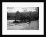 MG PA driving through a ford during a motoring trial, 1936 by Bill Brunell