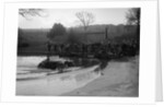 MG PA driving through a ford during a motoring trial, 1936 by Bill Brunell