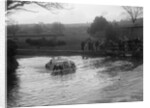 972 cc Singer Le Mans driving through a ford during a motoring trial, 1936 by Bill Brunell