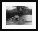 972 cc Singer Le Mans driving through a ford during a motoring trial, 1936 by Bill Brunell
