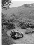 1934 Ford V8 tourer taking part in a motoring trial, late 1930s by Bill Brunell