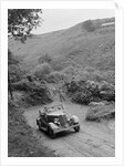 1934 Ford V8 tourer taking part in a motoring trial, late 1930s by Bill Brunell