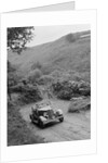 1934 Ford V8 tourer taking part in a motoring trial, late 1930s by Bill Brunell