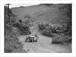 1933 MG J2 taking part in a motoring trial, late 1930s by Bill Brunell