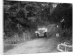 1934 Singer Le Mans of the Candidi Provocatores team taking part in a motoring trial, late 1930s by Bill Brunell