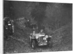 1938 MG TA taking part in the Petersfield Trial, 1938 by Bill Brunell