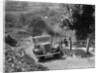 1934 Singer saloon taking part in a West Hants Light Car Club Trial, Ibberton Hill, Dorset, 1930s by Bill Brunell