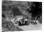 1934 Singer Le Mans taking part in a West Hants Light Car Club Trial, Ibberton Hill, Dorset, 1930s by Bill Brunell