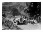 1934 Singer Le Mans taking part in a West Hants Light Car Club Trial, Ibberton Hill, Dorset, 1930s by Bill Brunell