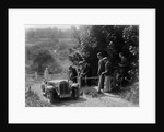 Triumph 2-seater taking part in a West Hants Light Car Club Trial, Ibberton Hill, Dorset, 1930s by Bill Brunell