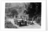 MG Magna taking part in a West Hants Light Car Club Trial, Ibberton Hill, Dorset, 1930s by Bill Brunell
