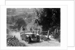 MG Magna taking part in a West Hants Light Car Club Trial, Ibberton Hill, Dorset, 1930s by Bill Brunell