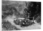 1933 MG J1 taking part in a West Hants Light Car Club Trial, Ibberton Hill, Dorset, 1930s by Bill Brunell