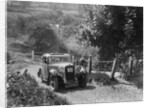 1933 Singer coupe taking part in a West Hants Light Car Club Trial, Ibberton Hill, Dorset, 1930s by Bill Brunell