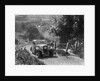 1933 Singer coupe taking part in a West Hants Light Car Club Trial, Ibberton Hill, Dorset, 1930s by Bill Brunell
