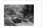 1933 Singer coupe taking part in a West Hants Light Car Club Trial, Ibberton Hill, Dorset, 1930s by Bill Brunell