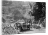 Singer open 2-seater taking part in a West Hants Light Car Club Trial, Ibberton Hill, Dorset, 1930s by Bill Brunell