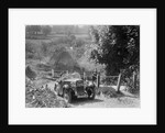 Singer open 2-seater taking part in a West Hants Light Car Club Trial, Ibberton Hill, Dorset, 1930s by Bill Brunell