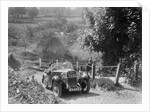 Singer open 2-seater taking part in a West Hants Light Car Club Trial, Ibberton Hill, Dorset, 1930s by Bill Brunell