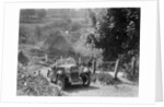 Singer open 2-seater taking part in a West Hants Light Car Club Trial, Ibberton Hill, Dorset, 1930s by Bill Brunell