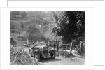 Singer open 2-seater taking part in a West Hants Light Car Club Trial, Ibberton Hill, Dorset, 1930s by Bill Brunell