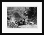 1934 Riley Kestrel taking part in a West Hants Light Car Club Trial, Ibberton Hill, Dorset, 1930s by Bill Brunell