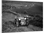 1936 MG TA of the Three Musketeers team taking part in the NWLMC Lawrence Cup Trial, 1937 by Bill Brunell