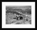 1936 MG TA taking part in the NWLMC Lawrence Cup Trial, 1937 by Bill Brunell