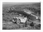 1935 MG PB of the Cream Cracker team taking part in the NWLMC Lawrence Cup Trial, 1937 by Bill Brunell