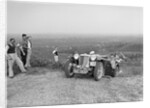 1936 MG TA of the Three Musketeers team taking part in the NWLMC Lawrence Cup Trial, 1937 by Bill Brunell