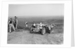 1936 MG TA of the Three Musketeers team taking part in the NWLMC Lawrence Cup Trial, 1937 by Bill Brunell