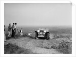 1936 MG PB 2-seater sports taking part in the NWLMC Lawrence Cup Trial, 1937 by Bill Brunell