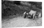 Riley Brooklands 2-seater sports of JE Lancaster taking part in the Inter-Varsity Trial, 1930 by Bill Brunell