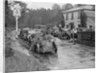 Riley Brooklands outside the Stonor Arms Hotel, Henley-on-Thames, Inter-Varsity Trial, 1930 by Bill Brunell