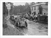 Riley Brooklands outside the Stonor Arms Hotel, Henley-on-Thames, Inter-Varsity Trial, 1930 by Bill Brunell