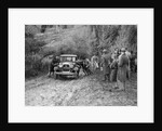 KHL Seaton's Ford Model A saloon receiving a push in the Inter-Varsity Trial, 1930 by Bill Brunell
