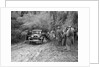KHL Seaton's Ford Model A saloon receiving a push in the Inter-Varsity Trial, 1930 by Bill Brunell