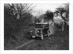 EGH Arnold's Ford Model Y, Sunbac Colmore Trial, near Winchcombe, Gloucestershire, 1934 by Bill Brunell