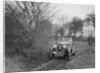 Triumph of GJN Hall at the Sunbac Colmore Trial, near Winchcombe, Gloucestershire, 1934 by Bill Brunell