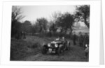 Frazer-Nash of JD Greaves at the Sunbac Colmore Trial, near Winchcombe, Gloucestershire, 1934 by Bill Brunell