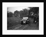 Wolseley Hornet of AK Hunt at the Sunbac Colmore Trial, near Winchcombe, Gloucestershire, 1934 by Bill Brunell