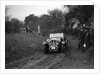 Wolseley Hornet of AK Hunt at the Sunbac Colmore Trial, near Winchcombe, Gloucestershire, 1934 by Bill Brunell